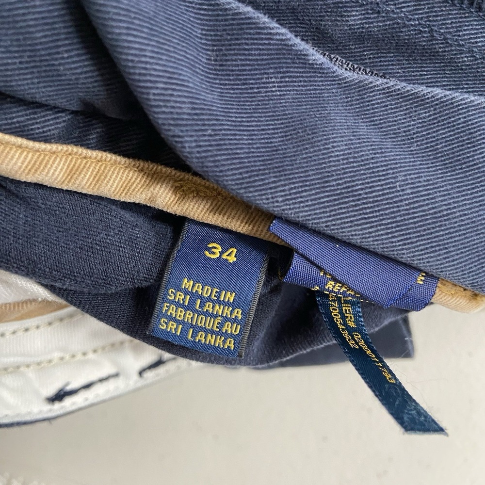 Polo Ralph Lauren Shorts men's 34 Cargo Midweight Utility Pockets Workwear Y2K - Picture 8 of 11